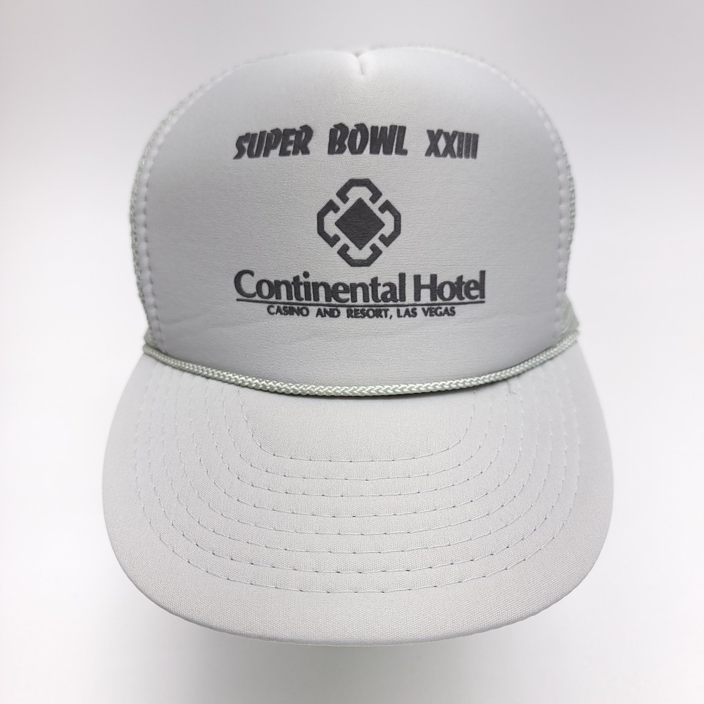 Super Bowl 23 XXIII Trucker Hat San Francisco 49ers Cap Snapback NFL